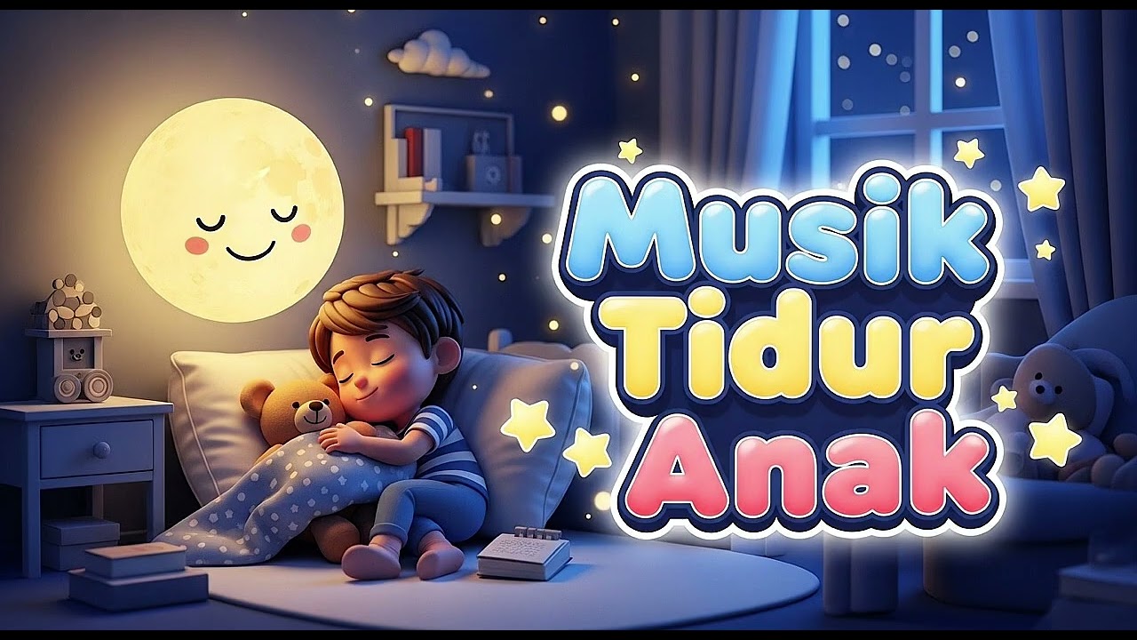 Musik Pengantar Tidur Bayi 1 Jam 🎶 | Musik Tenang untuk Kecerdasan & Tidur Nyenyak 👶