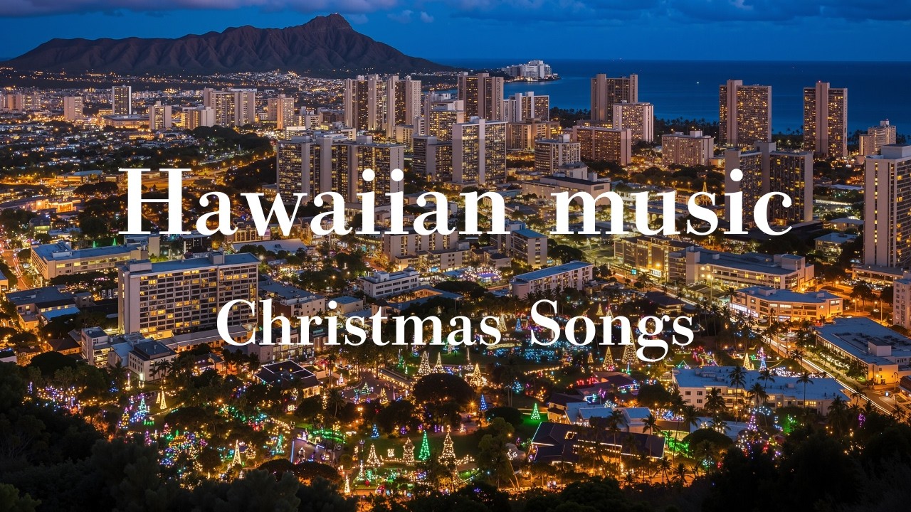 【Hawaiian Christmas BGM】🎄Warm & Peaceful Island Music🌺Relaxing Holiday Time for You
