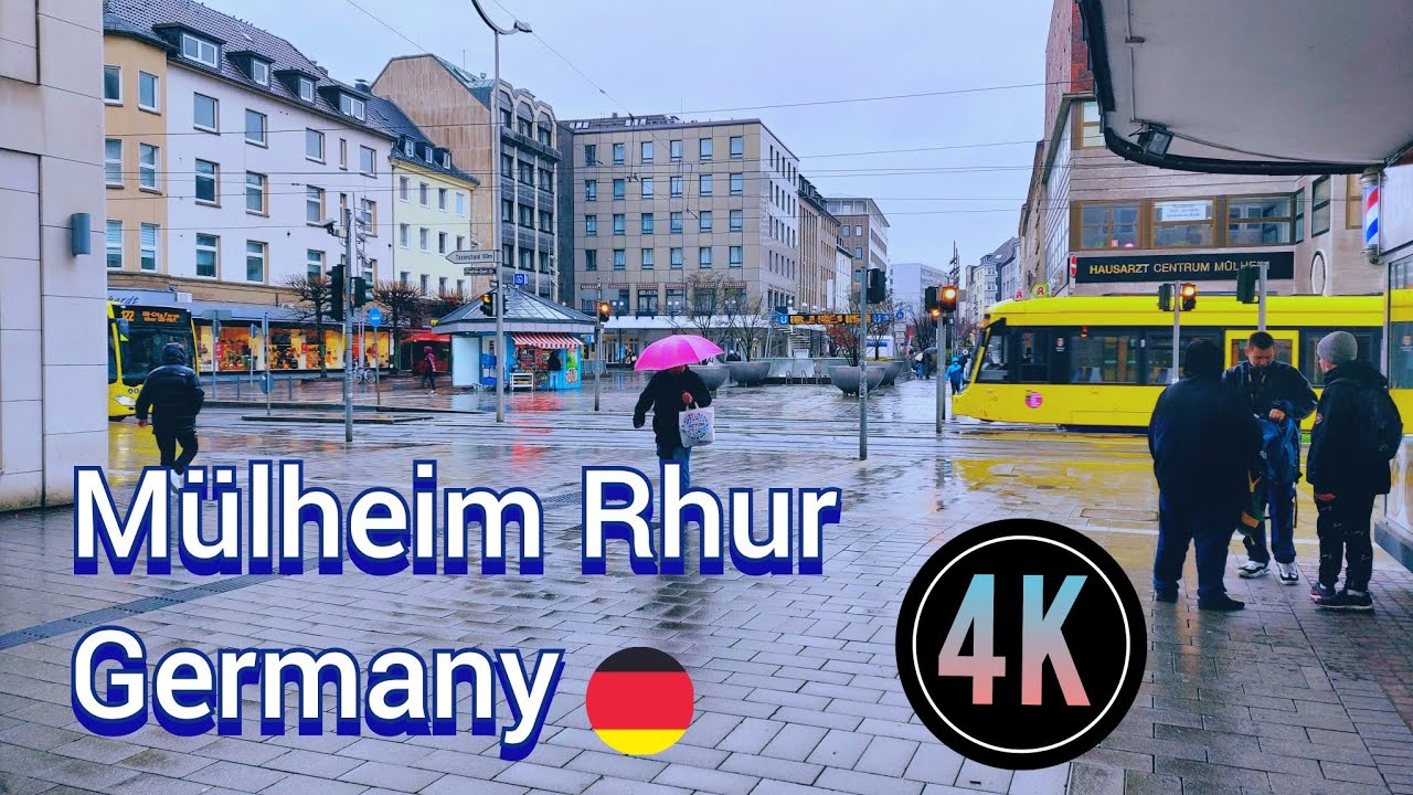 M&uuml;lheim Rhur, Germany/ Tour in M&uuml;lheim in der Innenstadt in Deutschland