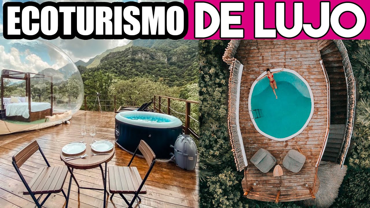 GLAMPING Los MEJORES Lugares PARA ACAMPAR de LUJO en MÉXICO