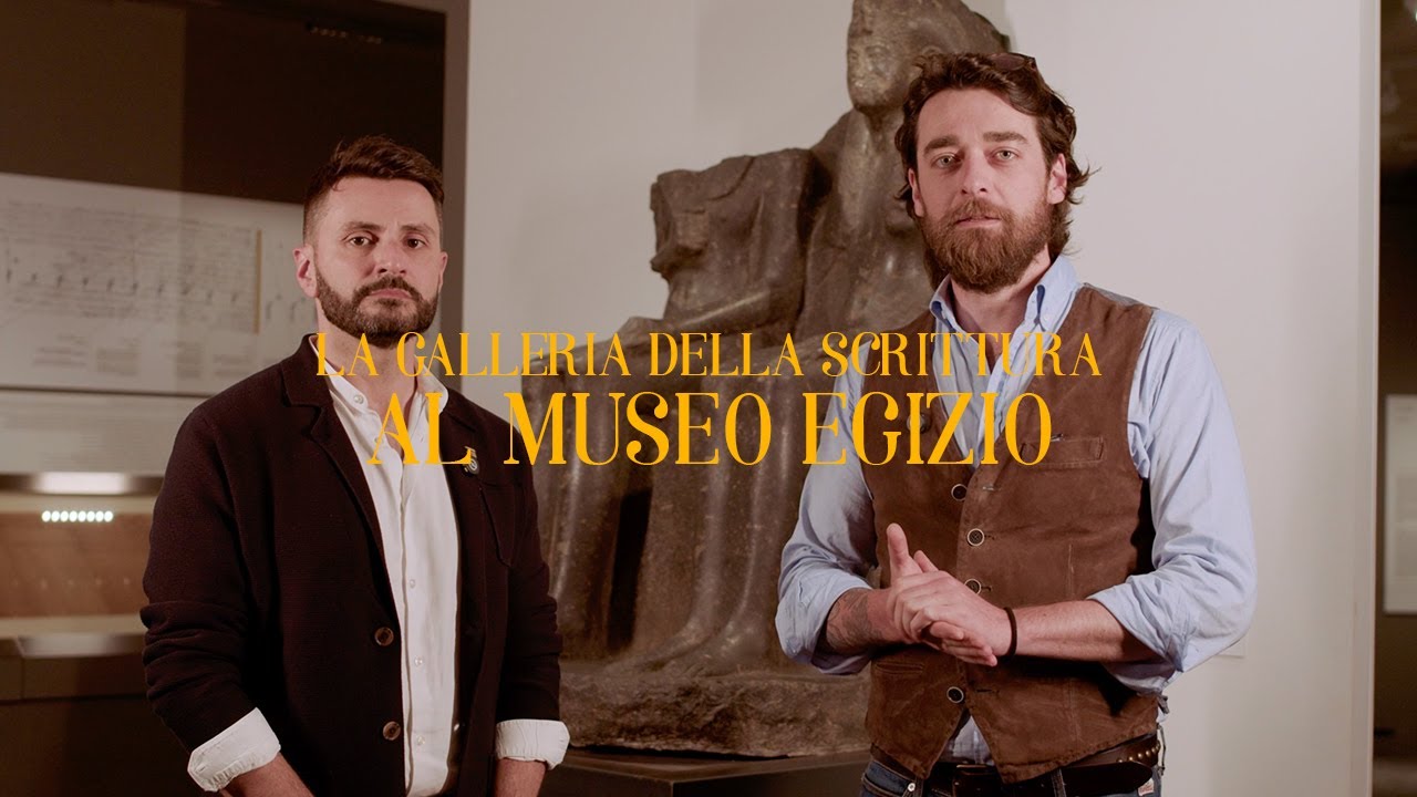 La Galleria della Scrittura al Museo Egizio.