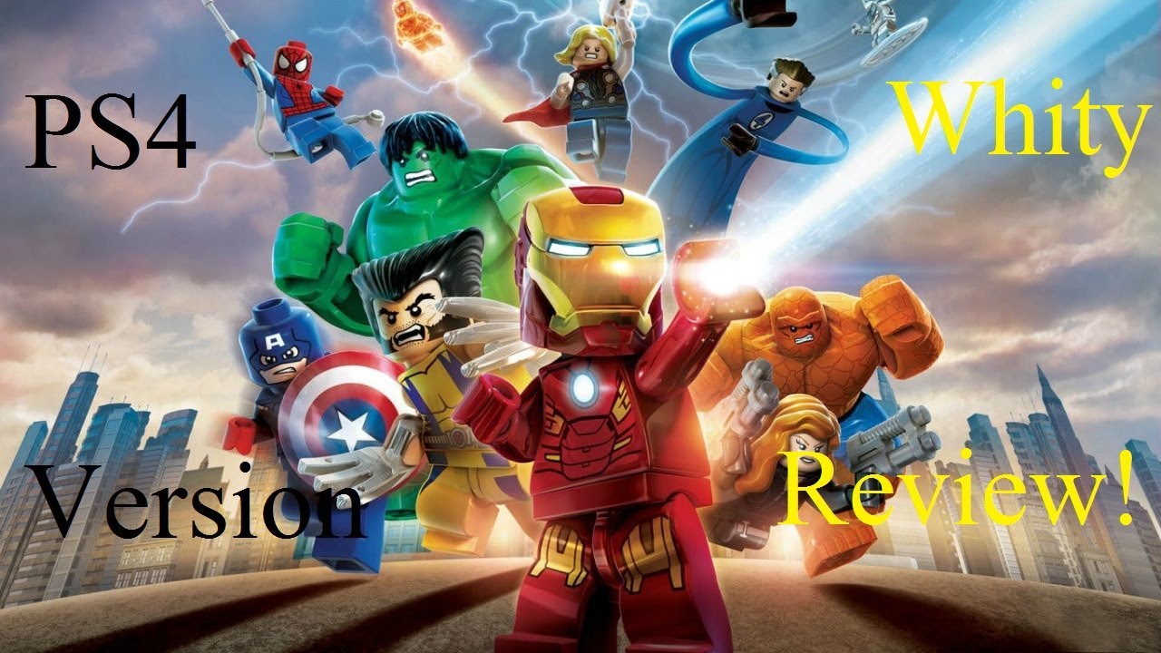 Lego Marvel Super Heroes - Review (Playstation 4 Version!) HD Footage