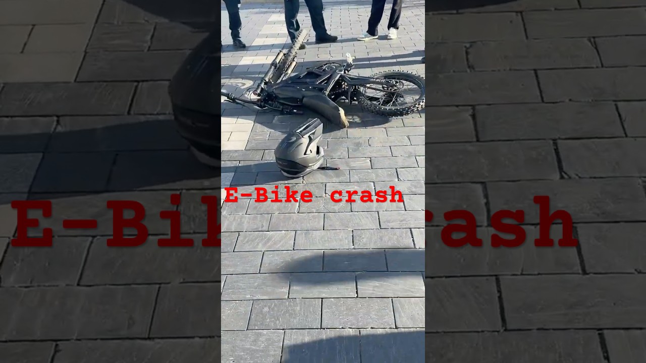 E-bike accident and police. Sorron?