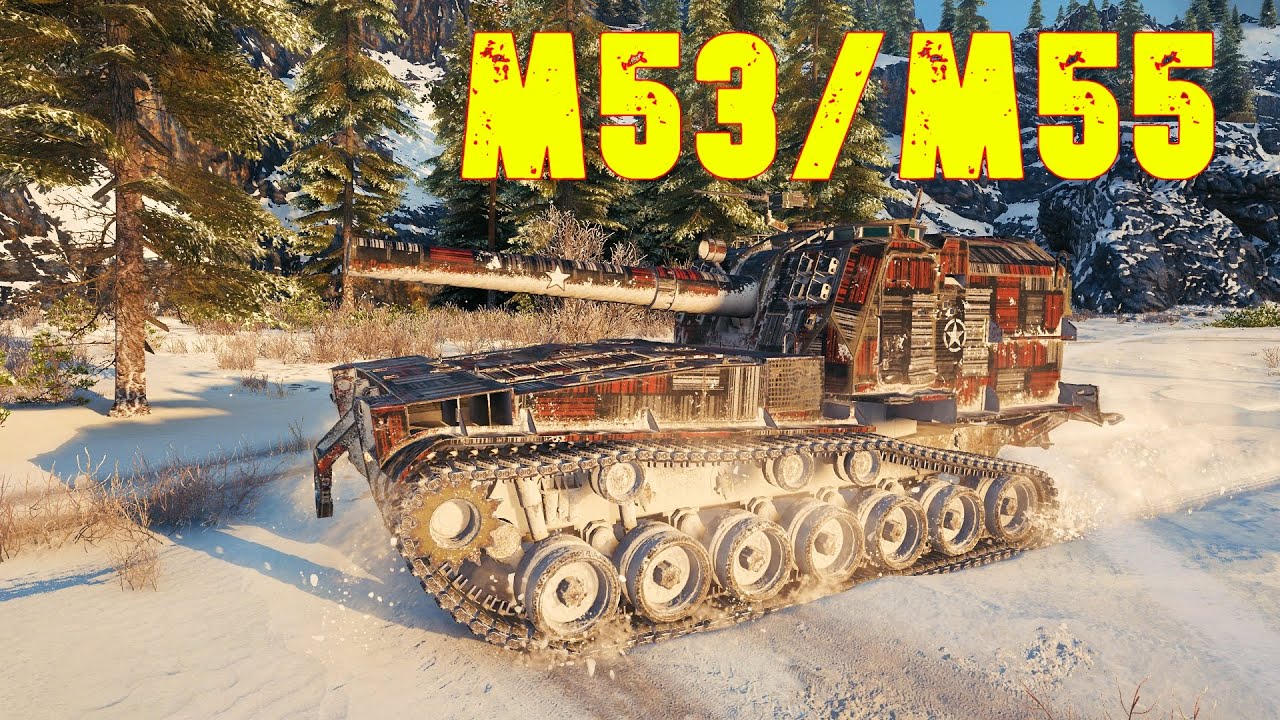 World of Tanks M53/M55 - 1 Kills 4K Damage