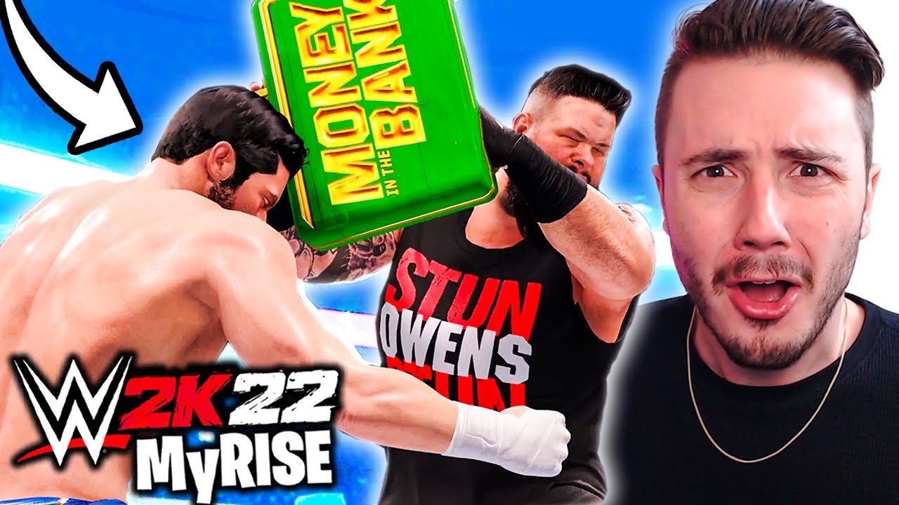 Kevin Owens STOLE My Money in The Bank 😠 (WWE 2K22 MyRISE)
