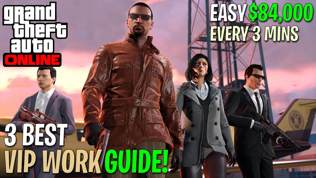 BEST 3 VIP Works for GRINDING - SOLO GUIDE - GTA Online - 2026
