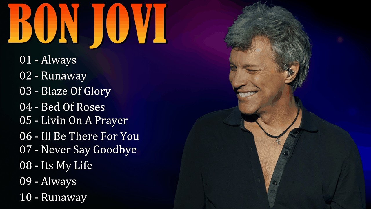 🎸 Bon Jovi - Guitar-driven anthems that bring stadiums to life every time 🎵