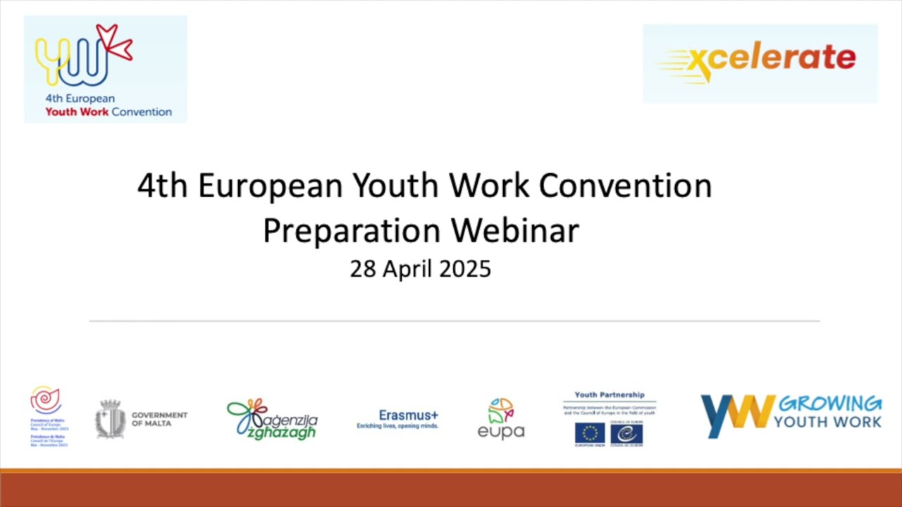4th European Youth Work Convention - Preparation webinar