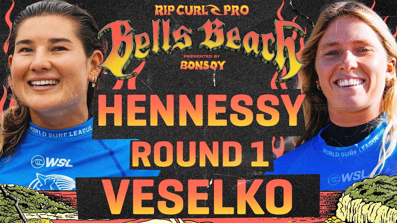 Francisca Veselko vs Brisa Hennessy | Rip Curl Pro Bells Beach presented by Bonsoy 2026 - Round 1