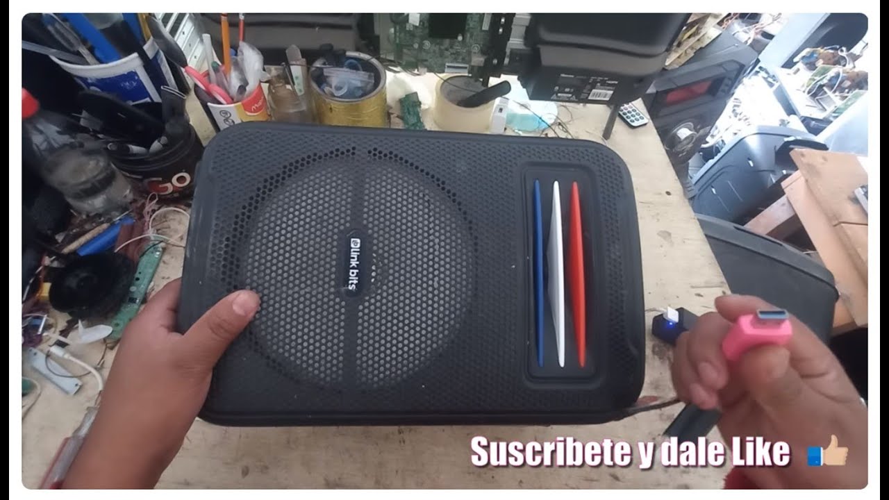 Bocina Cargar Batería Directo Solo Con Un Diodo