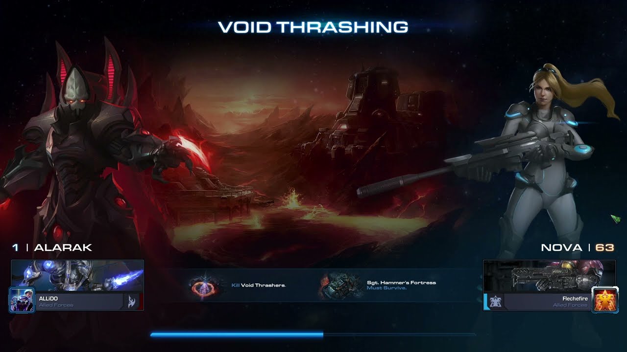 How to Play Alarak (Level 1, P0) Brutal Difficulty | Void Trashing (17:31) | Starcraft 2 Co Op
