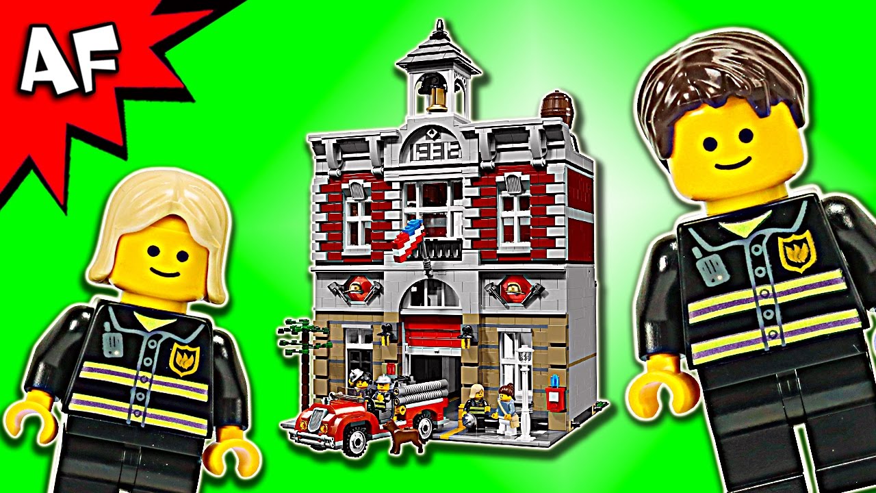 Lego Creator FIRE BRIGADE 10197 Speed Build