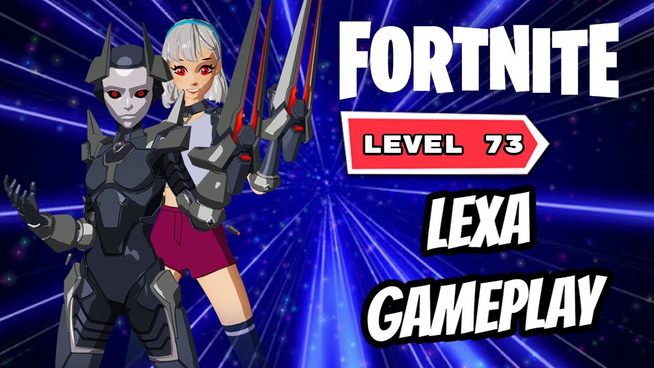 LEXA Skin Gameplay In Fortnite