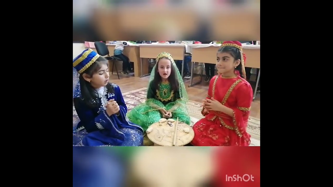 2-B sinifi 195 nömrəli məktəb. Novruz bayramı şənliyi.