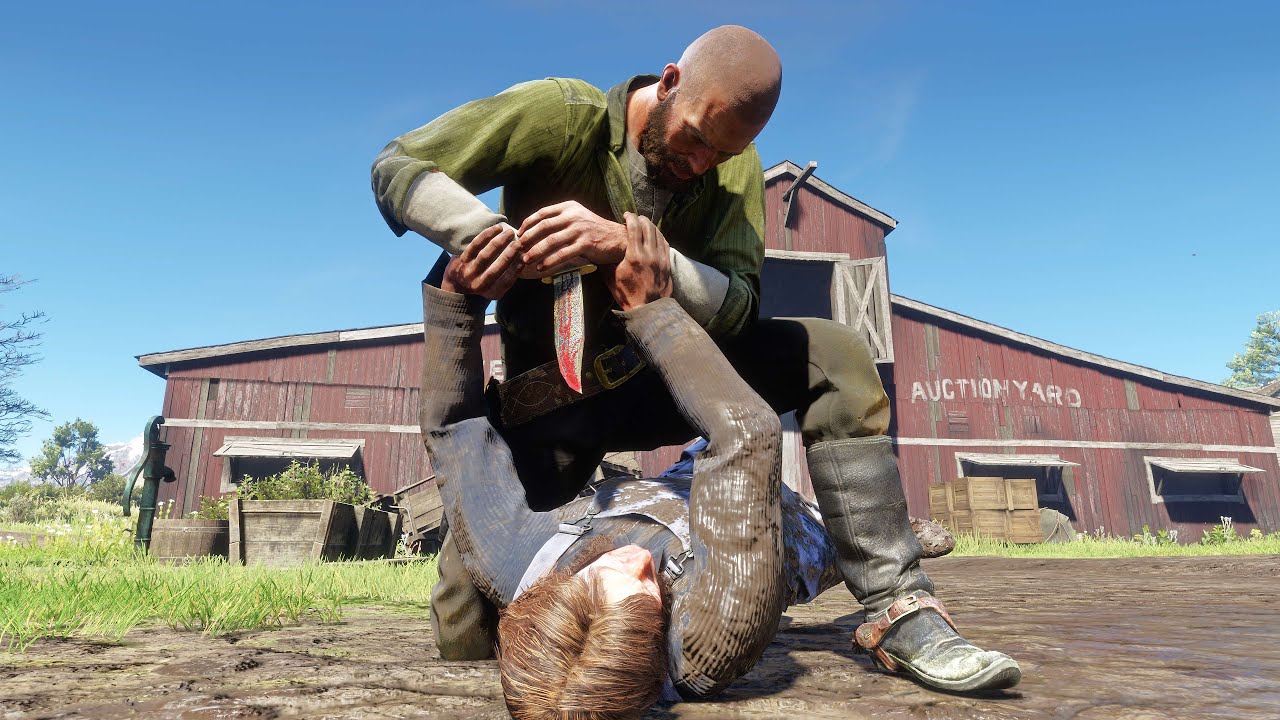 Brutal Hand-to-Hand Combat | Red Dead Redemption 2