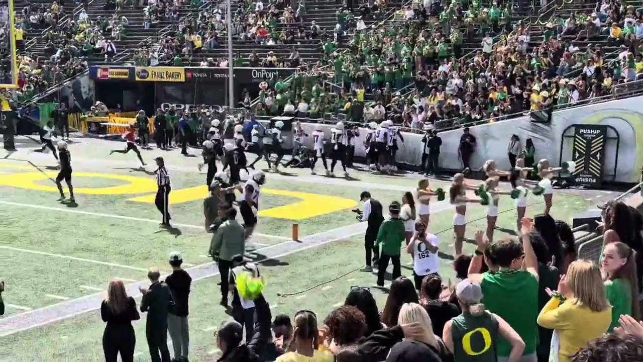 Dillon Gresham 60-Plus Yard Touchdown - Oregon Spring Game 2025