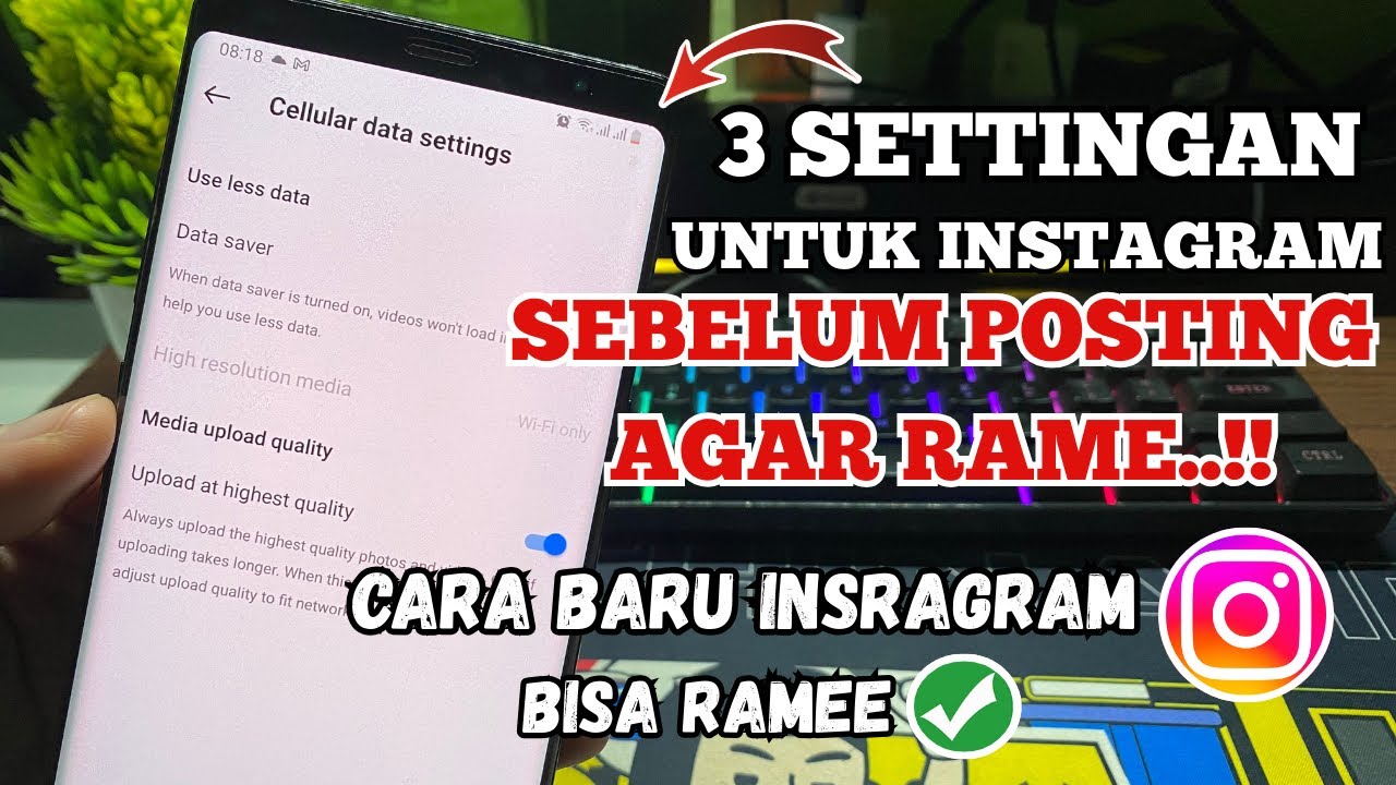 3 Settingan Penting Sebelum Posting di Instagram TERBARU 2025