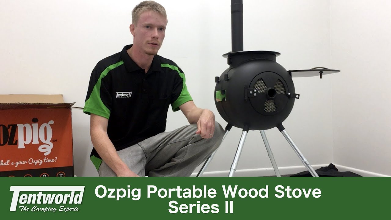*JUST LANDED!* Ozpig Series II - Portable Wood Stove Features, Setup & Pack down Review 2019