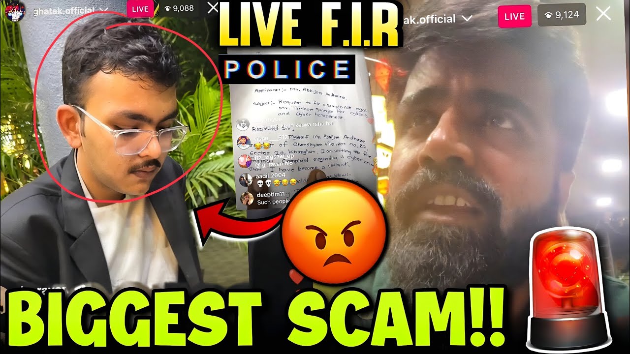 GHATAK Live F.I.R 😳 Angry 😡 on This Person