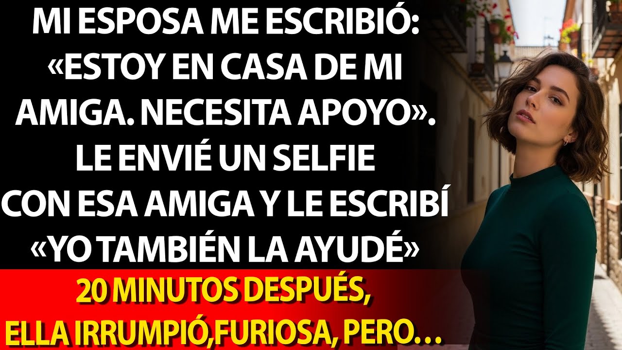 🤥 Ella mintió sobre un amigo. 📸 Una sola foto la hizo entrar en pánico y 🏃 correr de vuelta a casa.