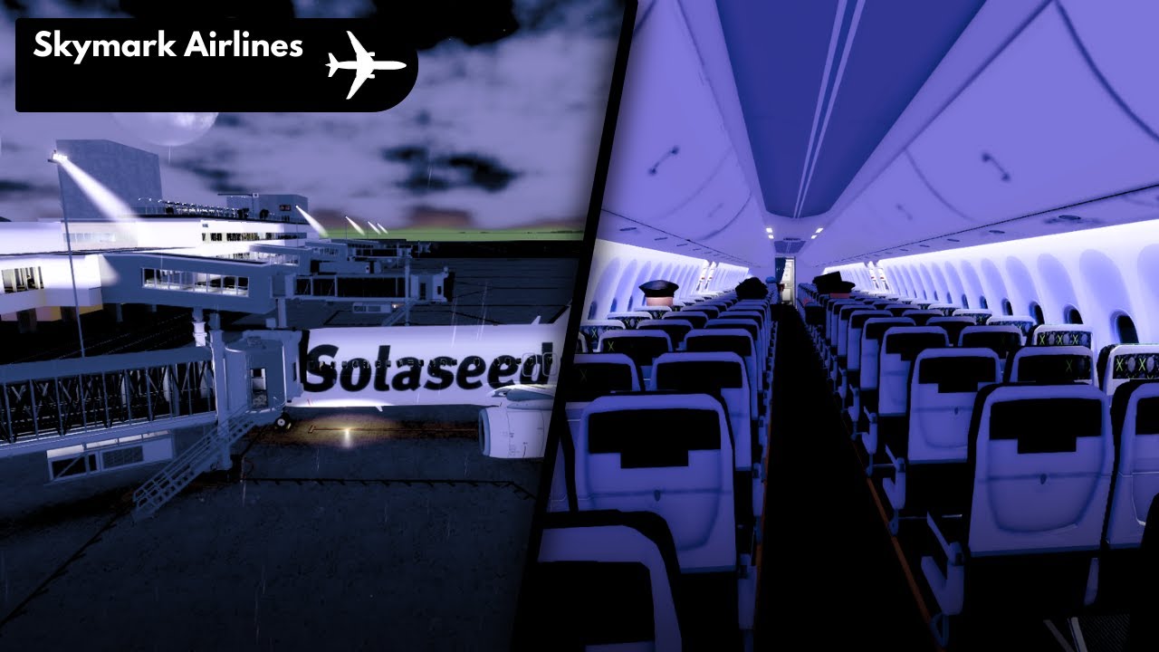 TRIP REPORT | Skymark Airlines - Boeing 737 - Economy (Roblox)