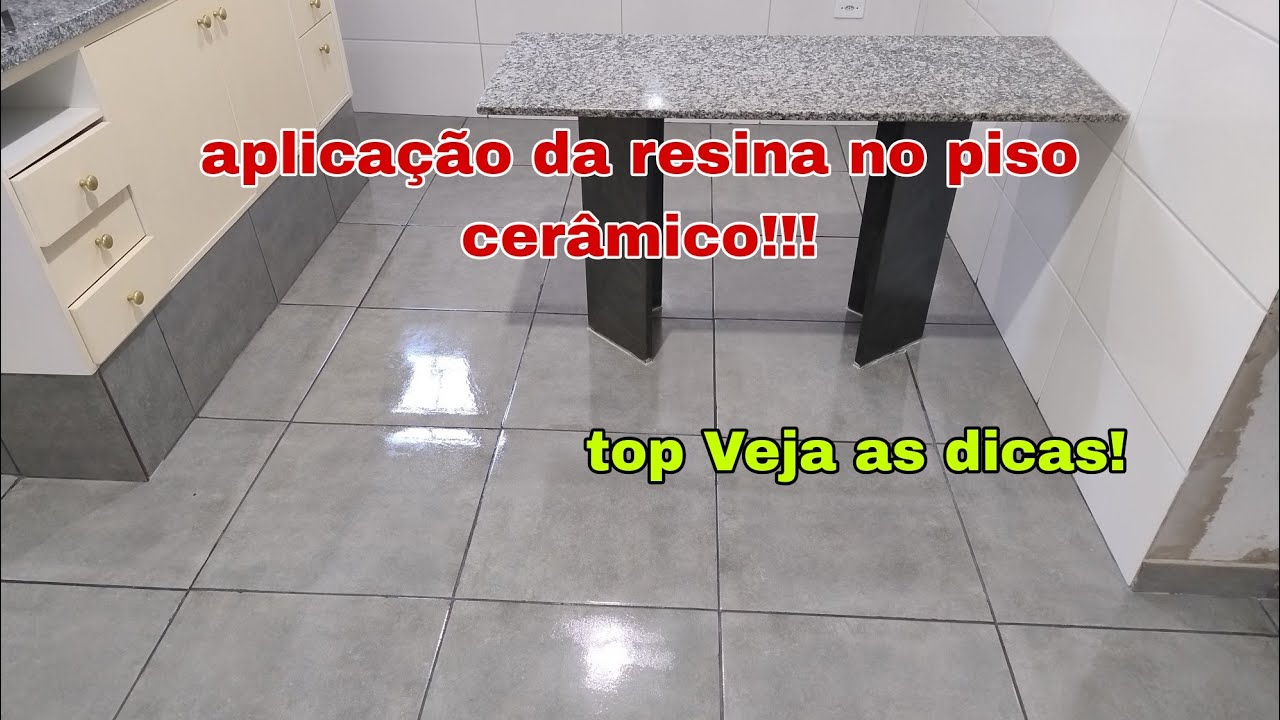 aplicação da resina na cerâmica #muito brilho