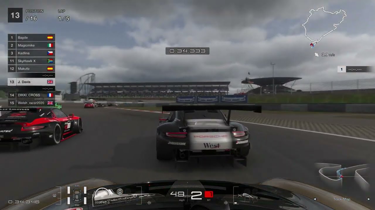 GTWS 2025 | Online Qualifiers | Manufacturers Cup - Round 1 | Recorded Race Replay | Bonnet Cam