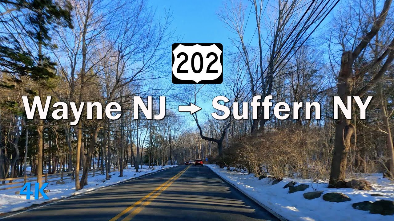 US 202 Northbound from Wayne NJ to Suffern NY