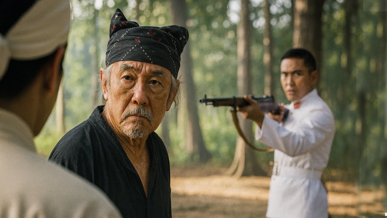 مردم فکر میکنن پیرمرده یه ماهیگیر ساده‌ست ولی معلوم میشه کابوس نیروهای ارتش ژاپنه