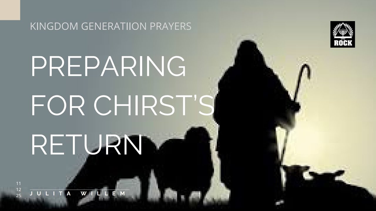 Kingdom Generation Prayers 11 Desember 2025 - Ibu Julita Willem