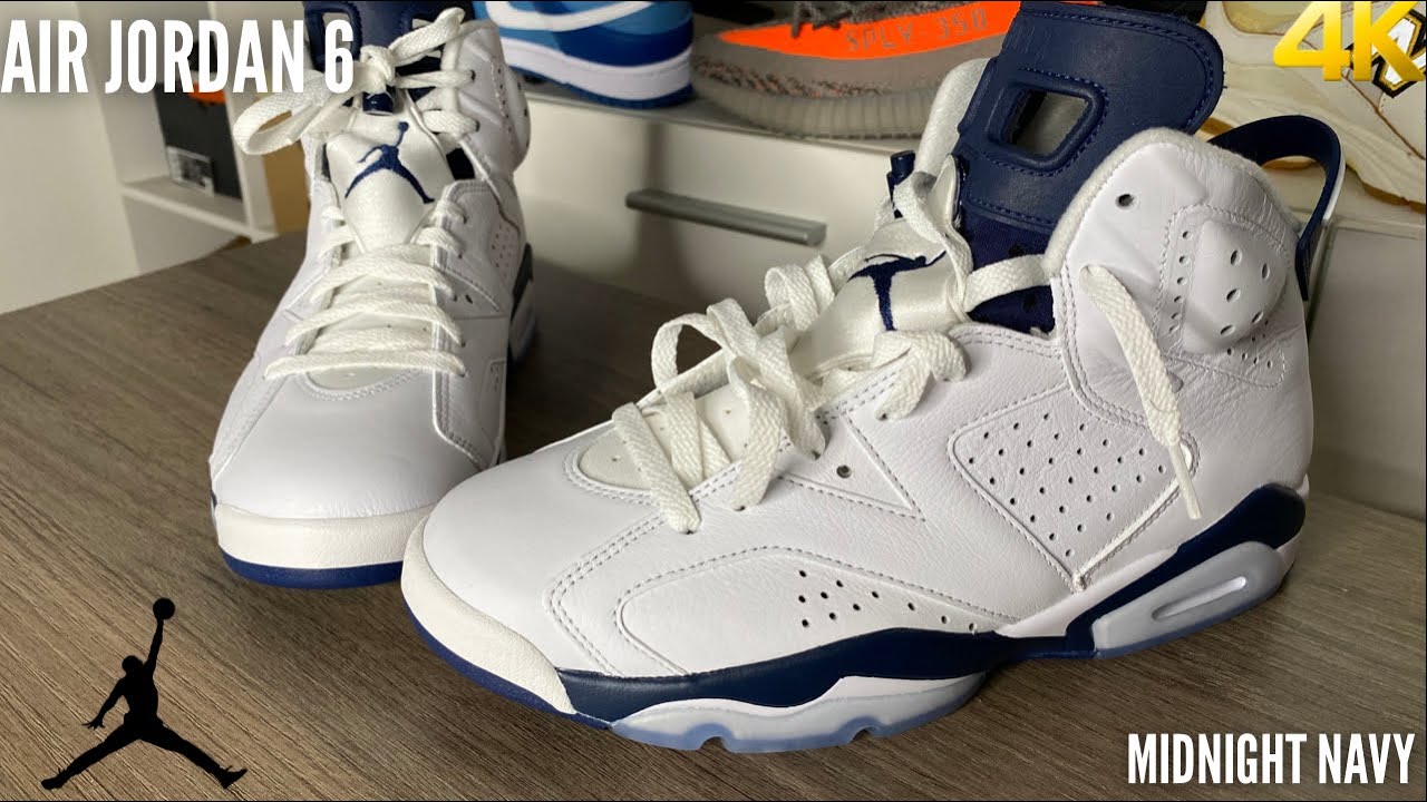 Air Jordan 6 Midnight Navy 2022 On feet Review