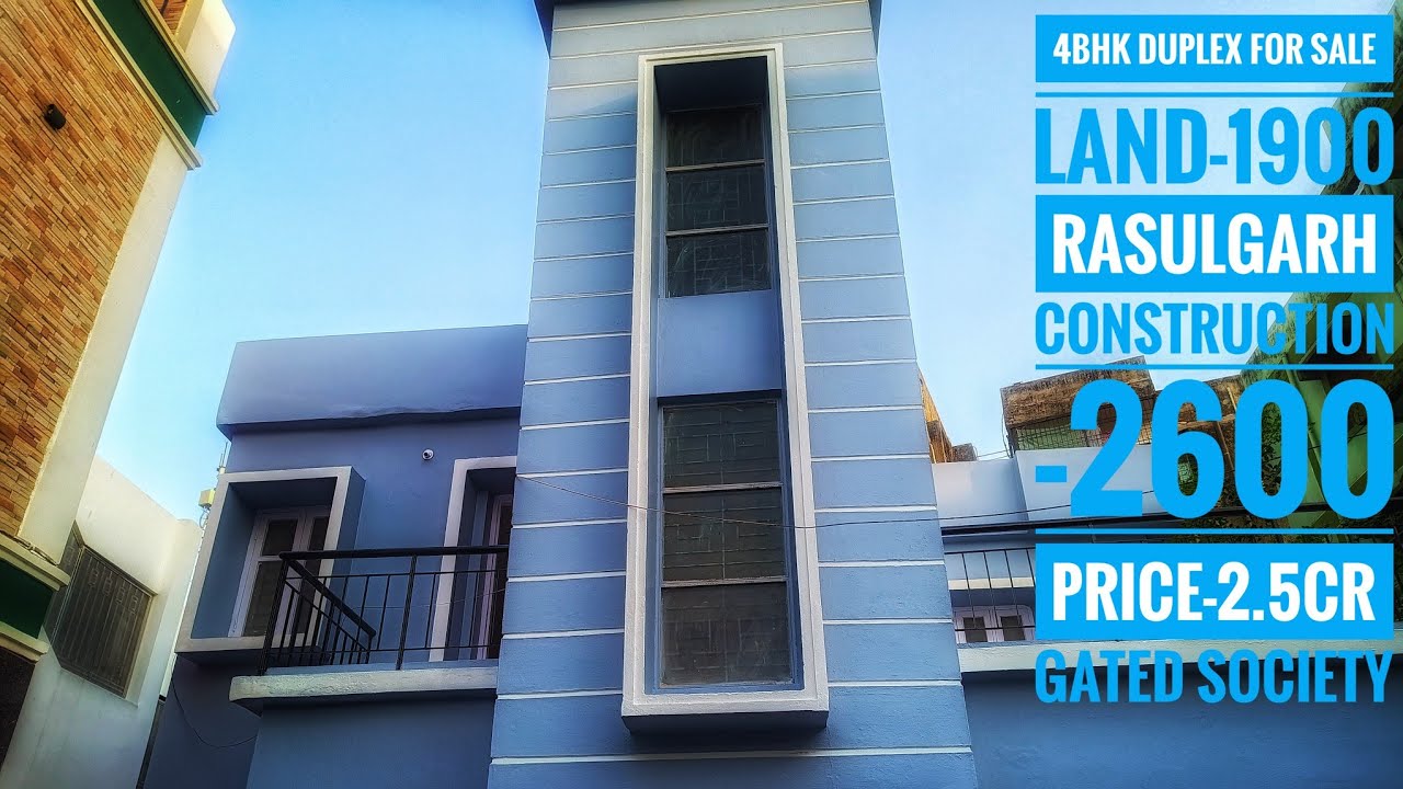 Duplex for Sale |@ Rasulgarh | opposite of Esplanade Mall| 🤙 9437588522