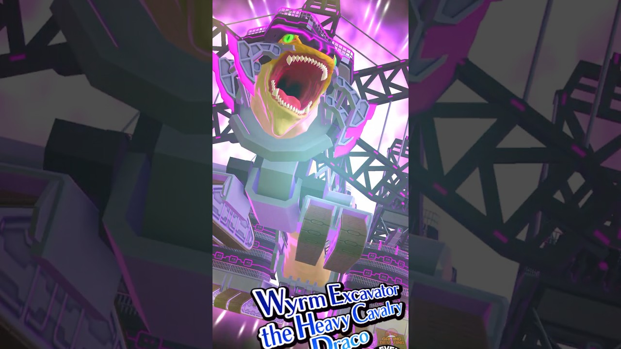 Asana Mutsuba Summons Wyrm Excavator the Heavy Cavalry Draco - Yu-Gi-Oh! Duel Links (