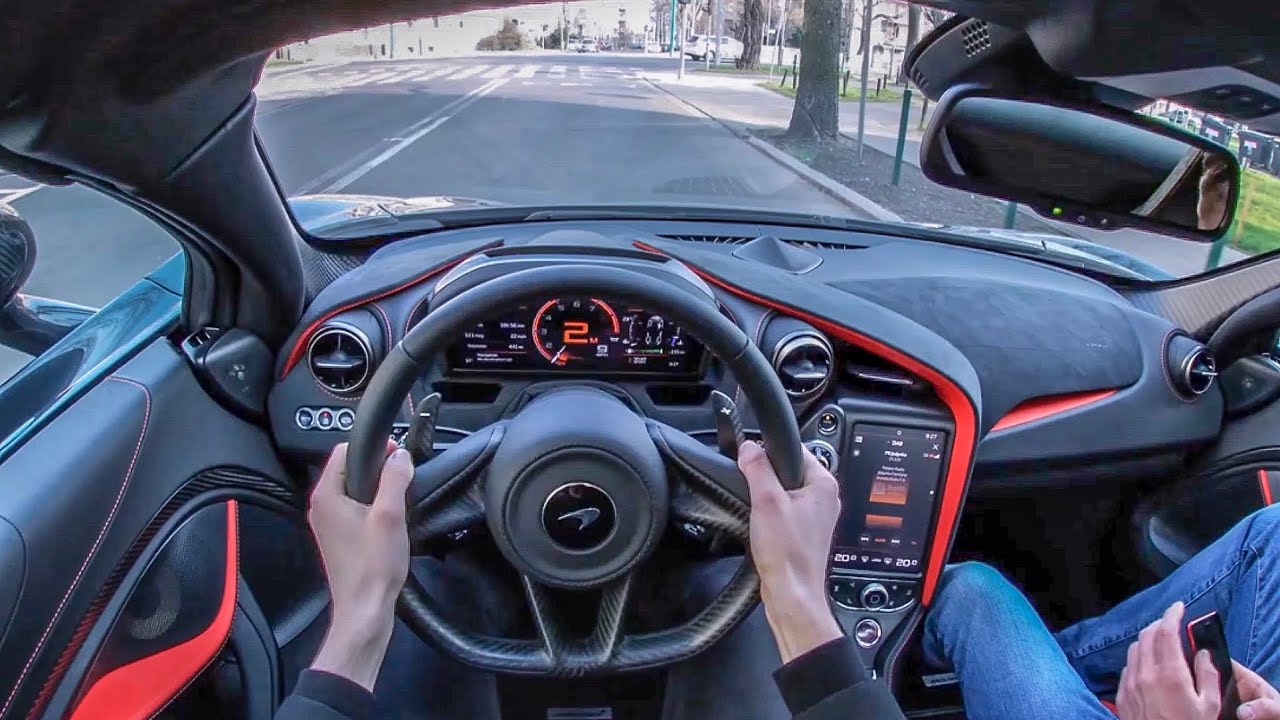McLaren 720S Spider POV - the first polish test drive - Do Odciny