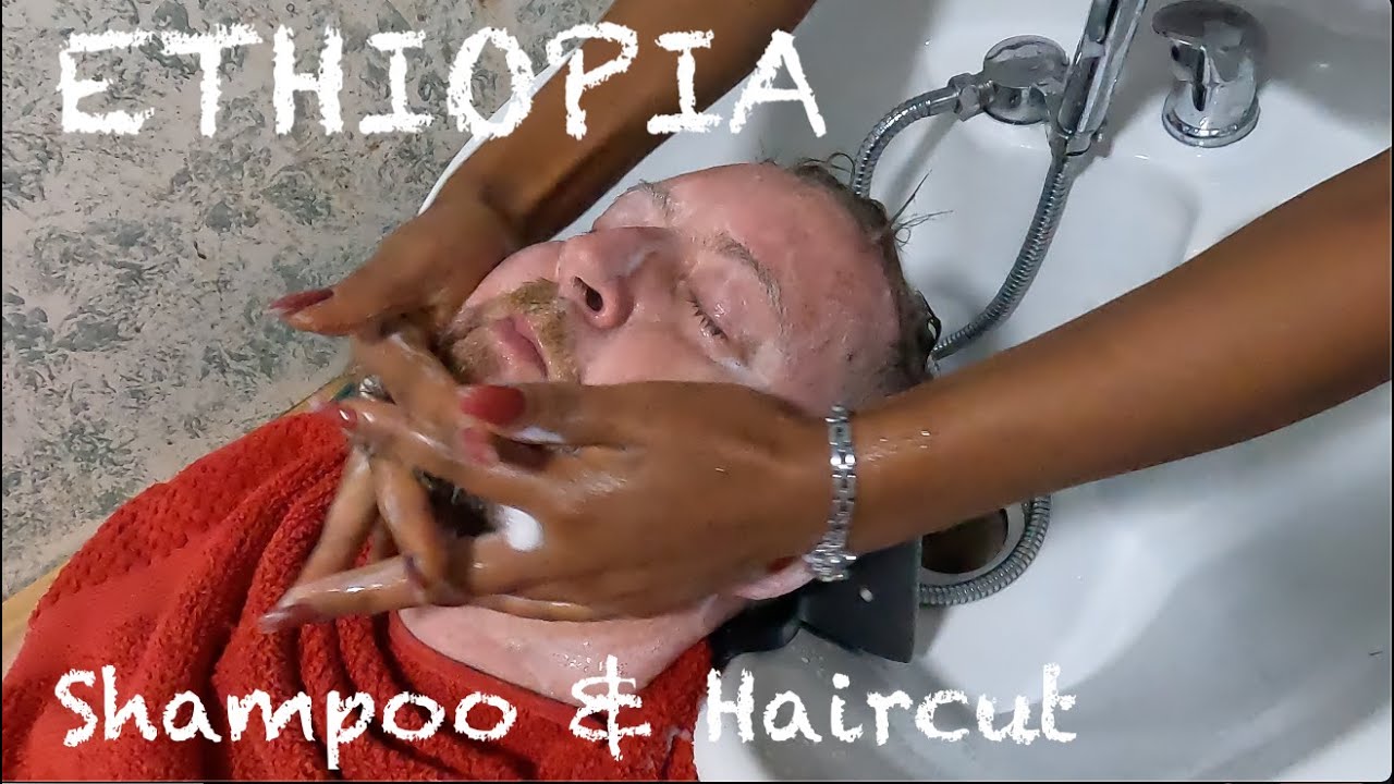 Addis Ababa Ethiopia: Haircut, Shampoo, and Head Massage