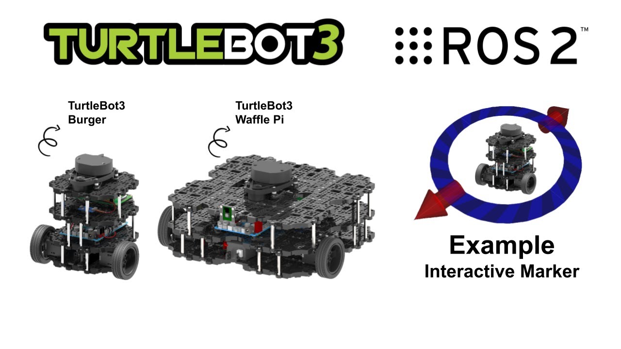 TurtleBot3 68 Example: Interactive Marker Control