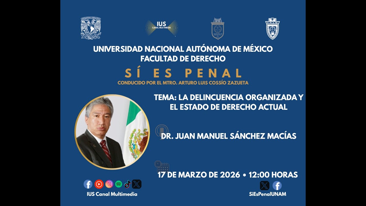 La Delincuencia Organizada y El Estado de Derecho Actual