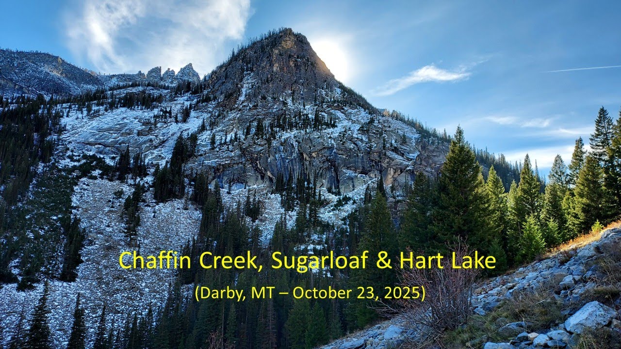 Chaffin Creek, Sugarloaf Peak, Hart Lake, and Cutthroat Trout (Darby, MT)