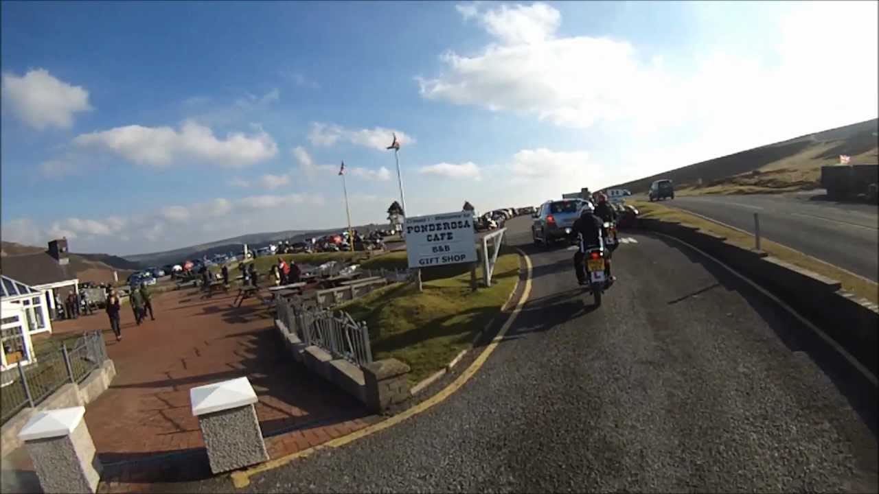 NorthWestBikers Ride to the Ponderosa Cafe, Wales