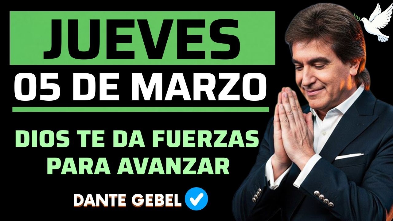 EMPIEZA EL JUEVES CON FE | Cuando La Vida Te Desafía | Dios Te Da Fuerzas Para Avanzar | Dante Gebel