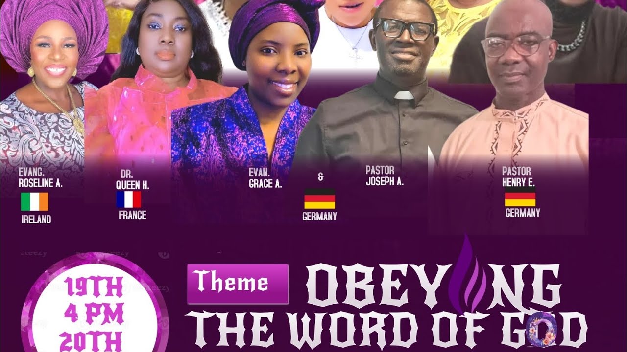 OBEYING THE WORD OF GOD 