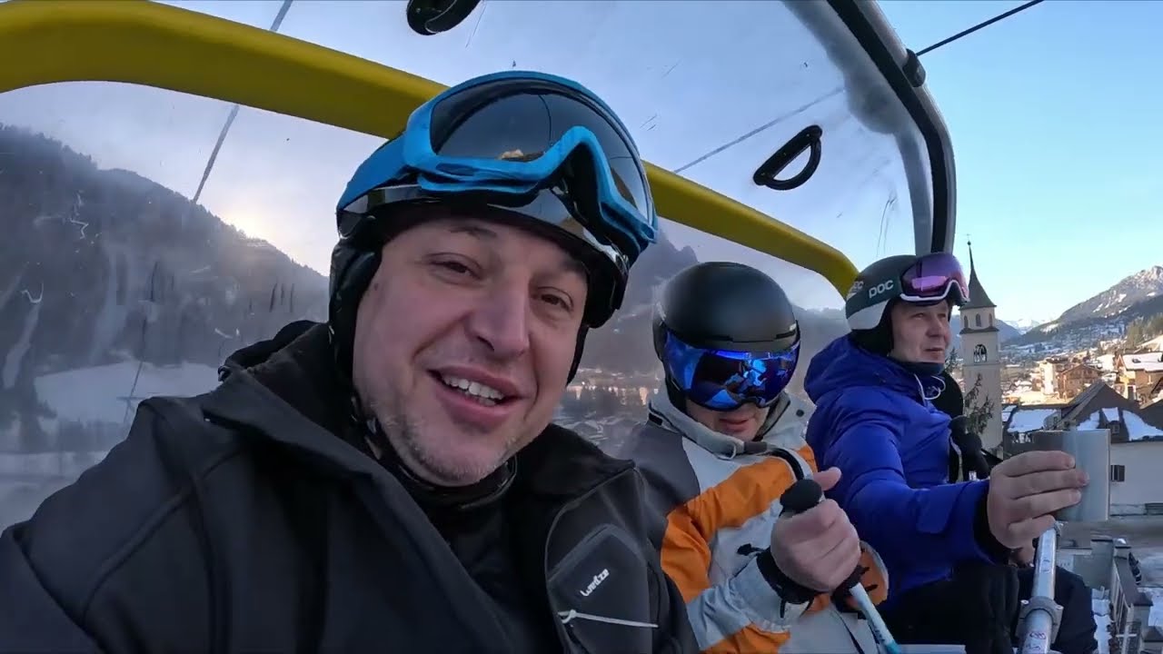 Notkus #153 itališkas maistas ir Italijos kalnai (bandome slidinėti, Val Gardena)