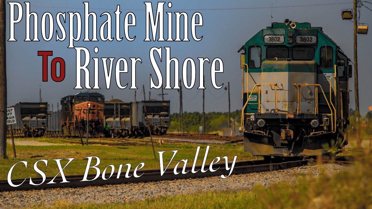 Phosphate to River Shore - CSX Bone Valley