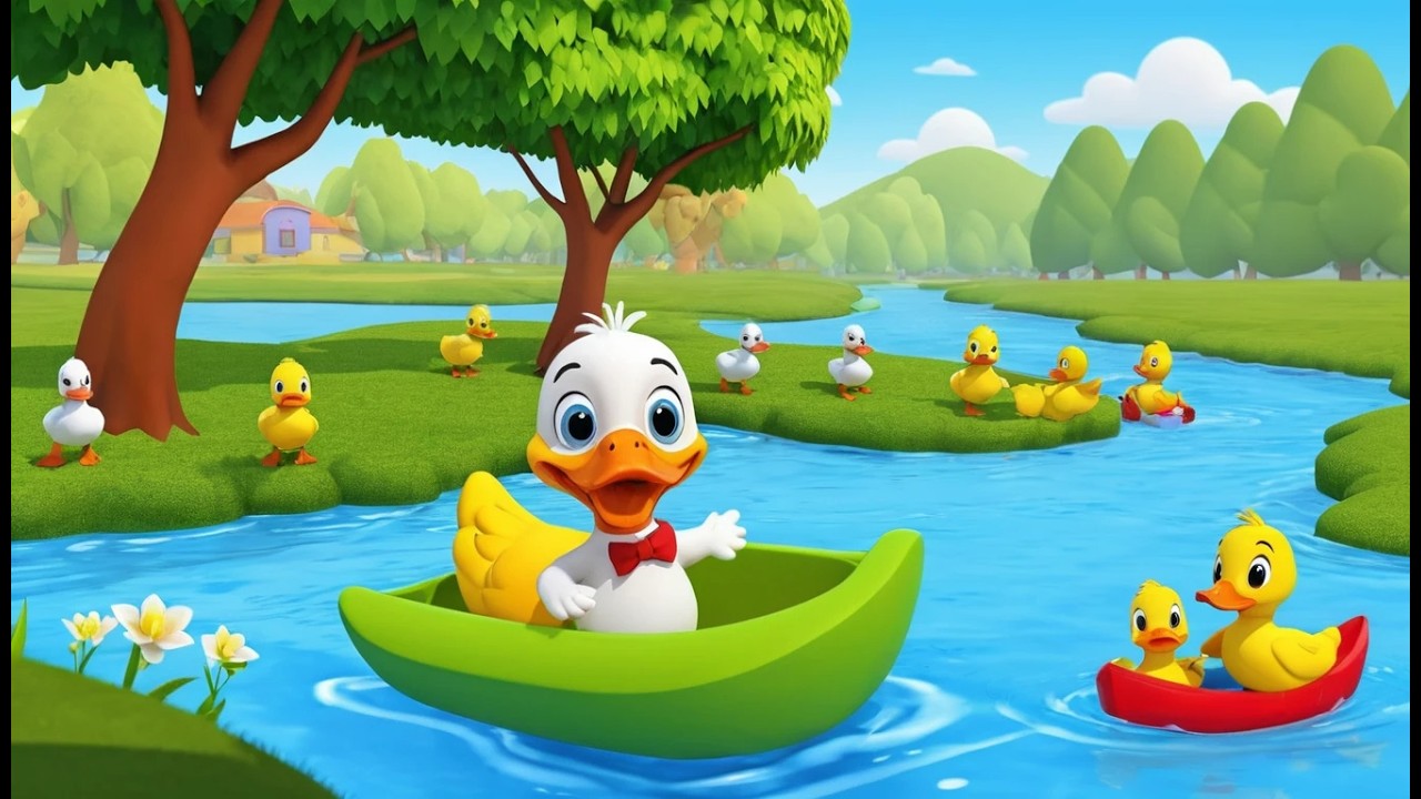 Les canards sont alles pique niquer au bo
