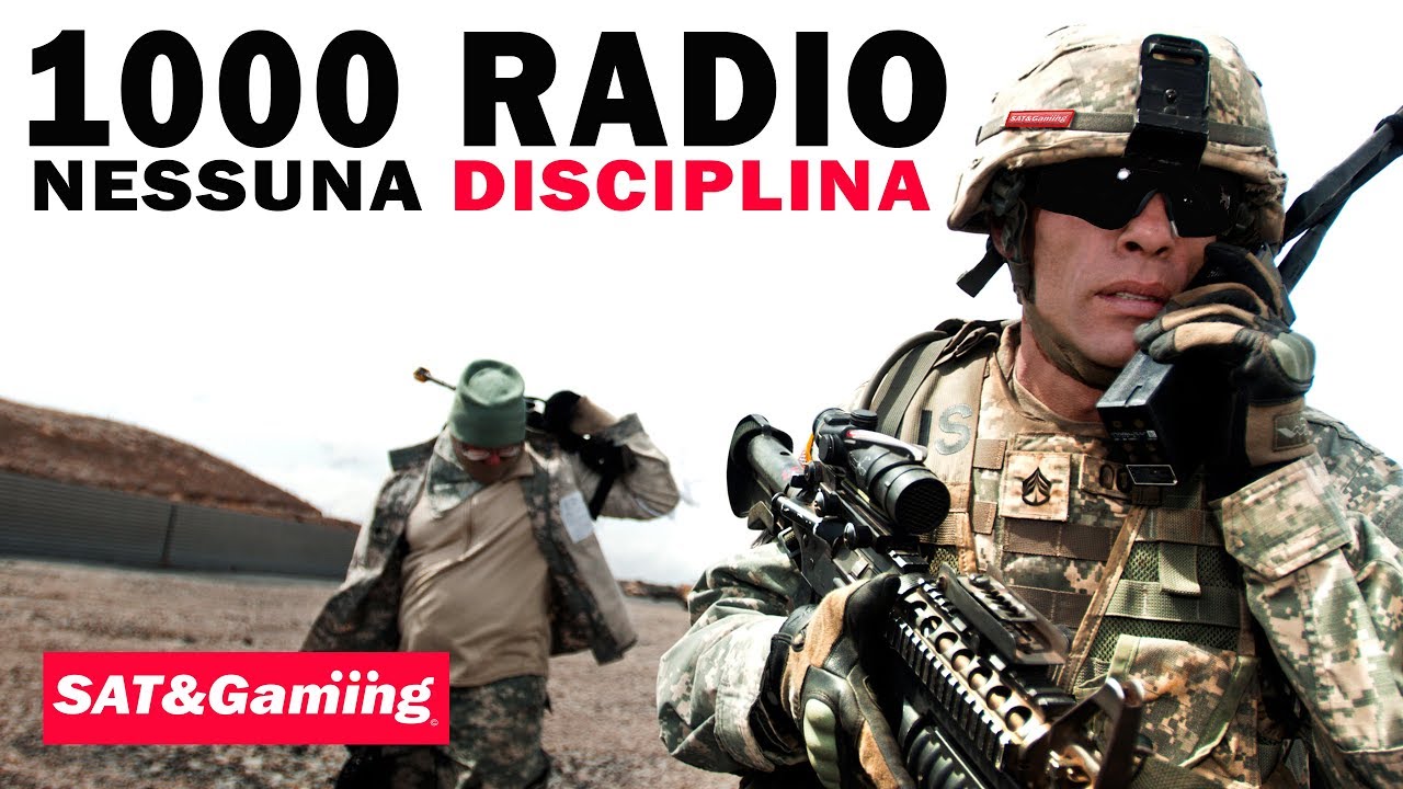 1000 radio nessuna disciplina! Softair