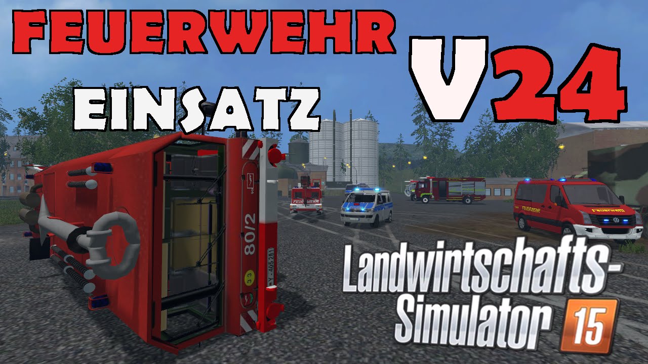 LS 15 - FEUERWEHR EINSATZ V24 - FLF VERUNFALLT