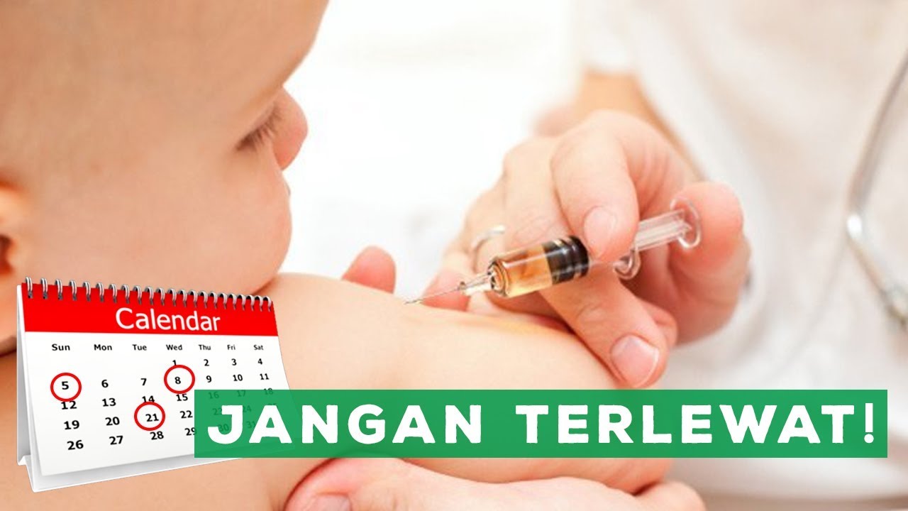 Inilah Jadwal Imunisasi Yang Tepat Untuk Bayi !