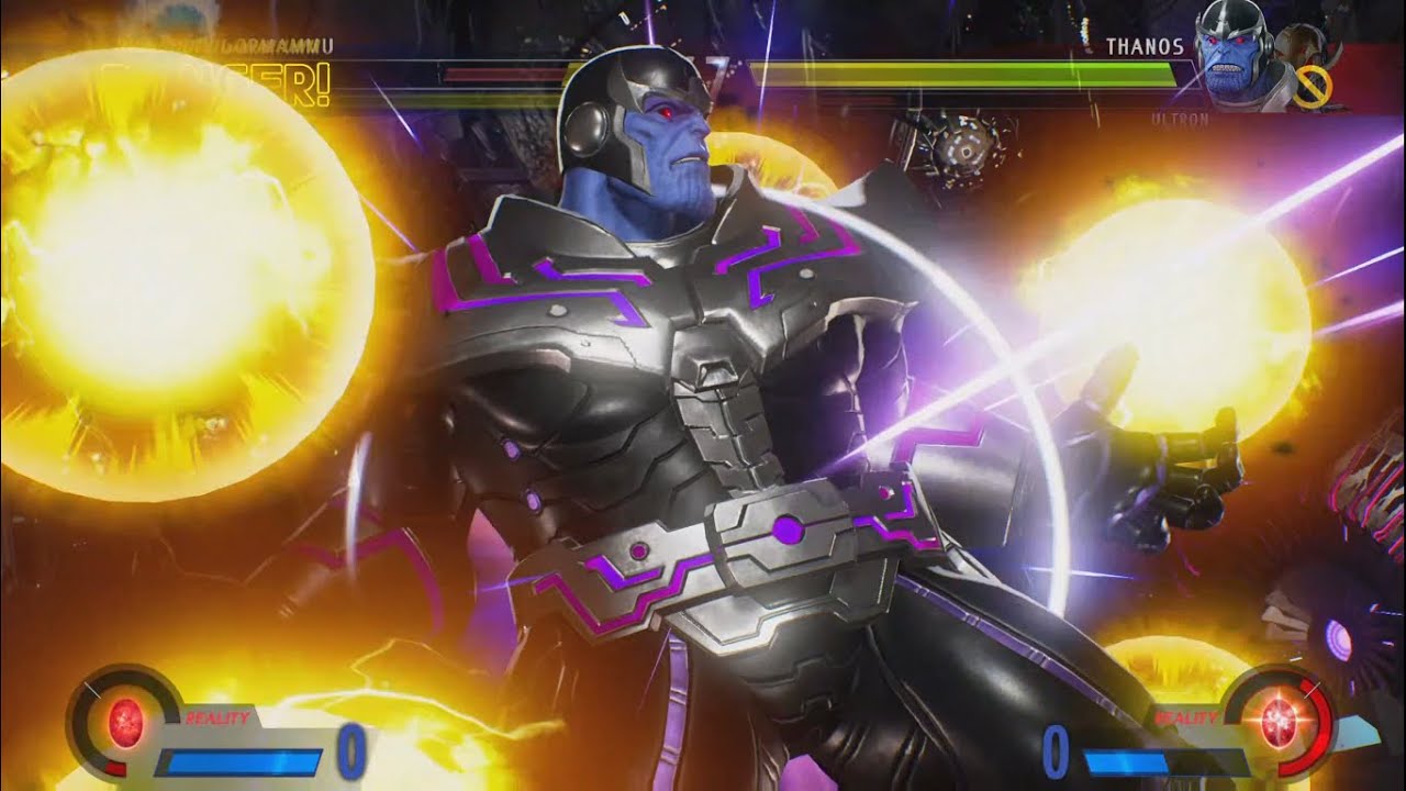 DORMAMMU VS THANOS Capcom Marvel Vs Infinite - PS5  GAMEPLAY