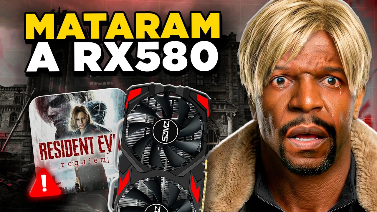 A CAPCOM MATOU a RX 580 com Resident Evil Requiem?