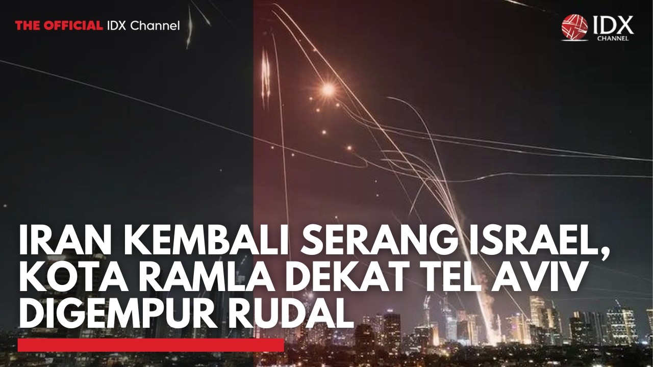 Iran Kembali Serang Israel, Kota Ramla Dekat Tel Aviv Digempur Rudal | MARKET HIGHLIGHTS